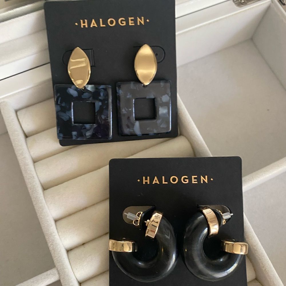 Halogen Earrings lot 🖤 